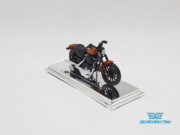 XE MÔ HÌNH HARLEY DAVIDSON 2014 SPORTSTER IRON 883 1:18 ( CAM ) MAISTO