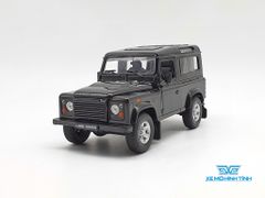 XE MÔ HÌNH LAND ROVER DEFENDER 1:24 WELLY (ĐEN)