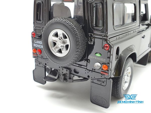 XE MÔ HÌNH LAND ROVER DEFENDER 1:24 WELLY (ĐEN)