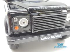 XE MÔ HÌNH LAND ROVER DEFENDER 1:24 WELLY (ĐEN)