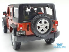 XE MÔ HÌNH JEEP WRANGLER UNLIMITED 2015 1:24 (CAM)