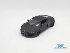 XE MÔ HÌNH AUDI R8 1:24 WELLY (ĐEN)