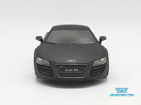 XE MÔ HÌNH AUDI R8 1:24 WELLY (ĐEN)