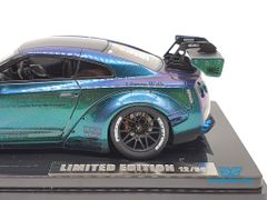 XE MÔ HÌNH NISSAN GTR R35 LB WORKS LIBERTY WALK 1:43 ONE MODEL (ANDROMEDA)