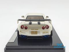 XE MÔ HÌNH NISSAN GTR R35 LB WORKS LIBERTY WALK 1:43 ONE MODEL (PEARL WHITE)