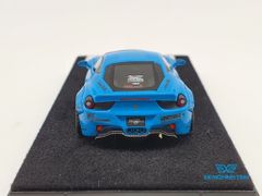 Xe Mô Hình LB Performance Ferrari 458 1:64 Liberty Walk Limited 999pcs ( Xanh Dương )