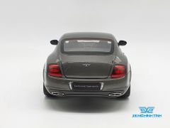 XE MÔ HÌNH BENTLEY CONTINENTAL GT 1:18 WELLY-FX (XÁM)