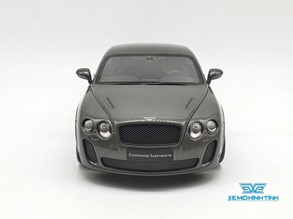 XE MÔ HÌNH BENTLEY CONTINENTAL GT 1:18 WELLY-FX (XÁM)