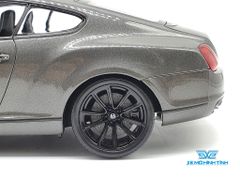 XE MÔ HÌNH BENTLEY CONTINENTAL GT 1:18 WELLY-FX (XÁM)