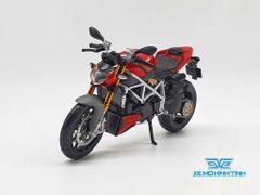 XE MÔ HÌNH DUCATI STREETFIGHTER S 1:12 MAISTO (ĐỎ)