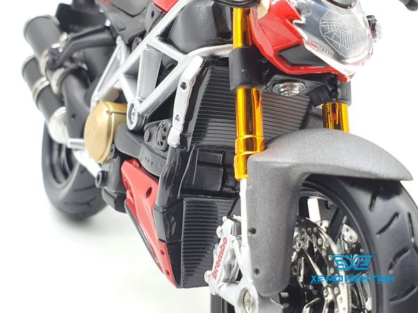 XE MÔ HÌNH DUCATI STREETFIGHTER S 1:12 MAISTO (ĐỎ)