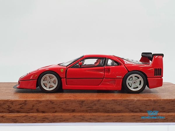 Xe Mô Hình Ferrari F40 FullOpen Limited 1:64 PGM ( Đỏ Bản Chữ Nhật )