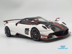 Xe Mô Hình Pagani Huayra Roadster BC 1:18 LCD Model ( Trắng )