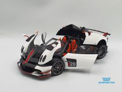 Xe Mô Hình Pagani Huayra Roadster BC 1:18 LCD Model ( Trắng )