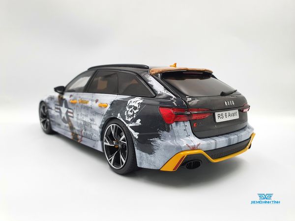 Xe Mô Hình Audi RS6 Avant F14 Jolly Rogers Limited Edition of 199 PCS 1:18 NSL Model ( Xám )