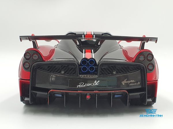 Xe Mô Hình Pagani Huayra Roadster BC 1:18 LCD Model ( Đỏ )