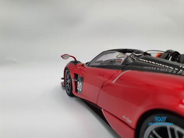 Xe Mô Hình Pagani Huayra Roadster BC 1:18 LCD Model ( Đỏ )