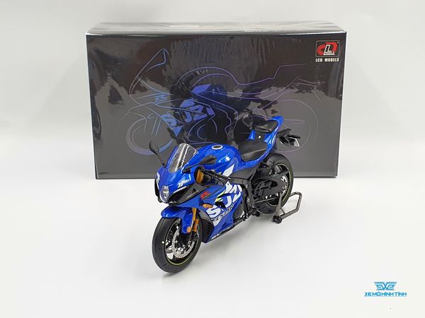 Xe Mô Hình Suzuki GSX-R1000R 1:12 LCD Model ( Xanh )