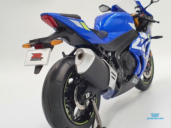 Xe Mô Hình Suzuki GSX-R1000R 1:12 LCD Model ( Xanh )