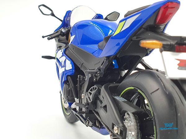 Xe Mô Hình Suzuki GSX-R1000R 1:12 LCD Model ( Xanh )