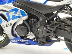 Xe Mô Hình Suzuki GSX-R1000R 1:12 LCD Model ( Bạc Xanh )