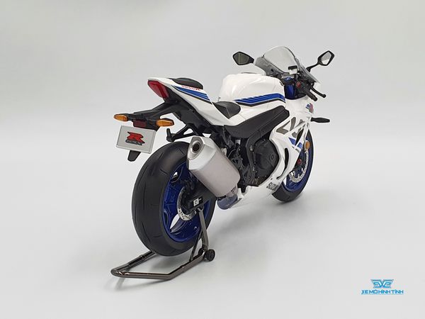 Xe Mô Hình Suzuki GSX-R1000R 1:12 LCD Model ( Trắng )