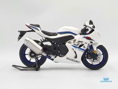 Xe Mô Hình Suzuki GSX-R1000R 1:12 LCD Model ( Trắng )