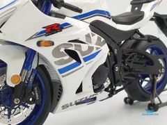 Xe Mô Hình Suzuki GSX-R1000R 1:12 LCD Model ( Trắng )