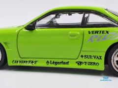 Xe Mô Hình Vertex Silvia S14 1:64 Tarmac Works ( Xanh Lá )