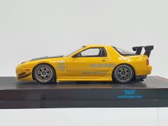 Xe Mô Hình Mazda RX-7 (FC3S) RE Amemiya 1:64 Ignitiom Model (Vàng)