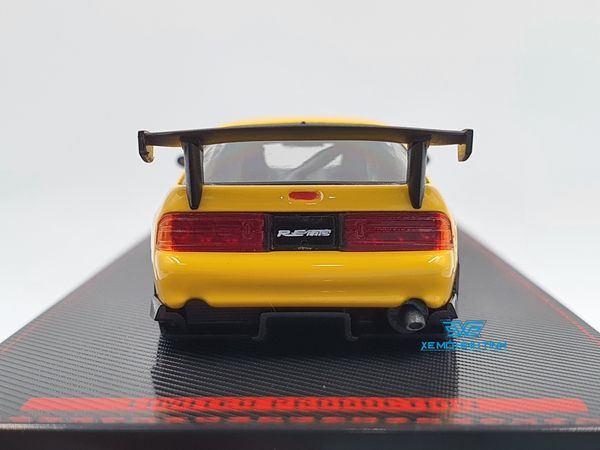 Xe Mô Hình Mazda RX-7 (FC3S) RE Amemiya 1:64 Ignitiom Model (Vàng)