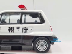 Xe Mô Hình Honda City Turbo II Japanese Police Car Concept Livery 1:64 INNO-MODELS (Trắng)