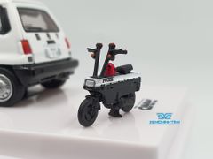 Xe Mô Hình Honda City Turbo II Japanese Police Car Concept Livery 1:64 INNO-MODELS (Trắng)