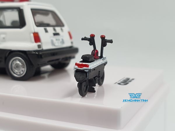 Xe Mô Hình Honda City Turbo II Japanese Police Car Concept Livery 1:64 INNO-MODELS (Trắng)