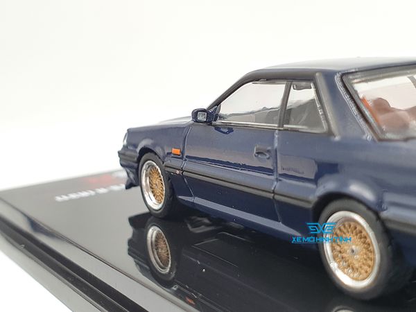 Xe Mô Hình Nissan Skyline GTS-R (R31) 1:64 INNO-MODELS (Xanh Đen)