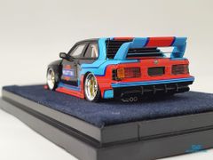 Xe Mô Hình BMW E30 M3 Zwingfilms Martini 1:64 404 Error ( Đen Martini )