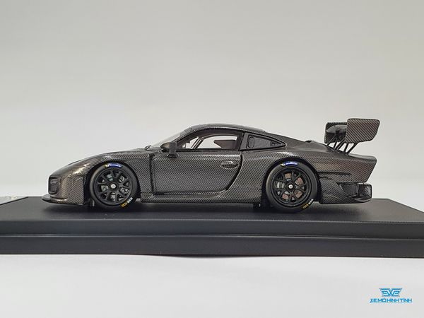 Xe Mô Hình Porsche 935 1:64 Stance Hunters (Xám Carbon)