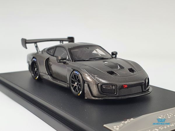 Xe Mô Hình Porsche 935 1:64 Stance Hunters (Xám Carbon)