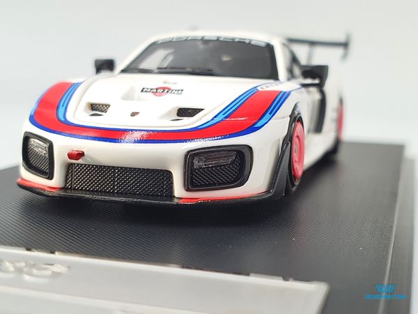 Xe Mô Hình Porsche 935 1:64 Stance Hunters (Trắng)