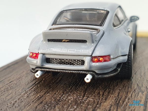 Xe Mô Hình Porsche 964 Singer DLS 1:64 HKM (Xám)