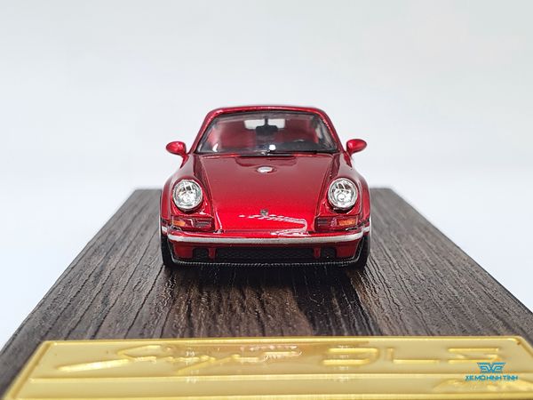 Xe Mô Hình Porsche 964 Singer DLS 1:64 HKM (Đỏ)