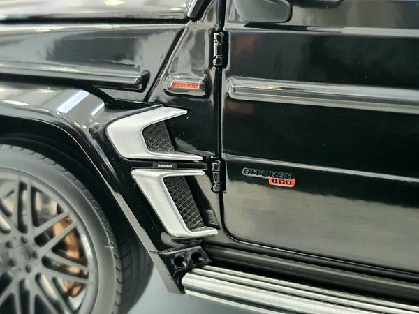 Xe Mô Hình Brabus 800 Widestar (Mercedes-AMG G63) - 2020 1:18 Almost Real (Obsidian Black)