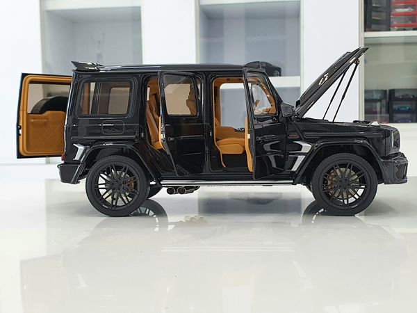 Xe Mô Hình Brabus 800 Widestar (Mercedes-AMG G63) - 2020 1:18 Almost Real (Obsidian Black)