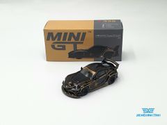 Xe Mô Hình LB*WORKS Toyota GR Supra JPS RHD 1:64 MiniGT( Đen )