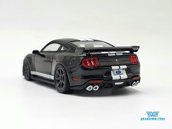 Xe Mô Hình Ford Mustang Shelby GT500 Shadow Black 1:64 MiniGT (Đen)