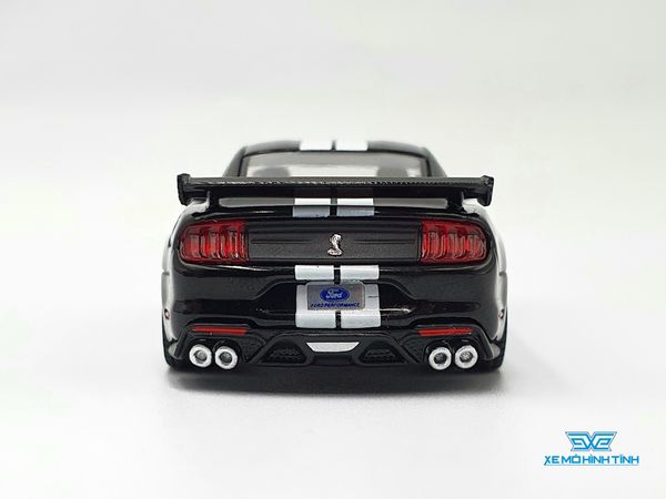 Xe Mô Hình Ford Mustang Shelby GT500 Shadow Black 1:64 MiniGT (Đen)