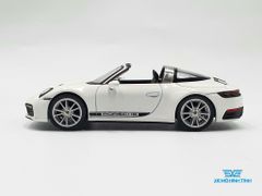 Xe Mô Hình Porsche 911 Targa 4S 1:64 MiniGT (Trắng)