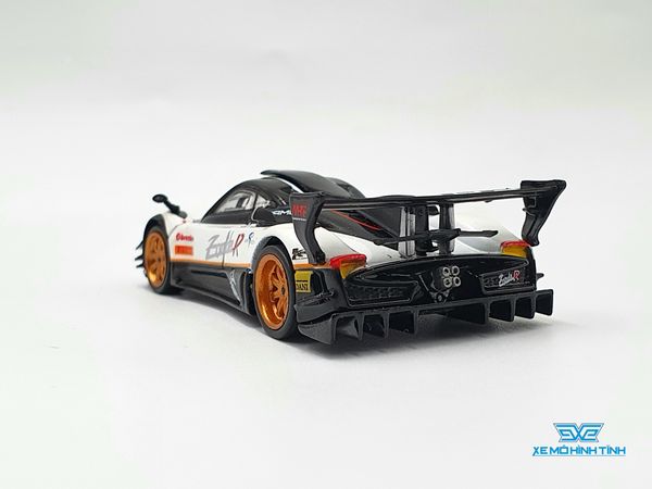 Xe Mô Hình Pagani Zonda Revolucion Bianco Benny 1:64 Tarmac Works ( Trắng )