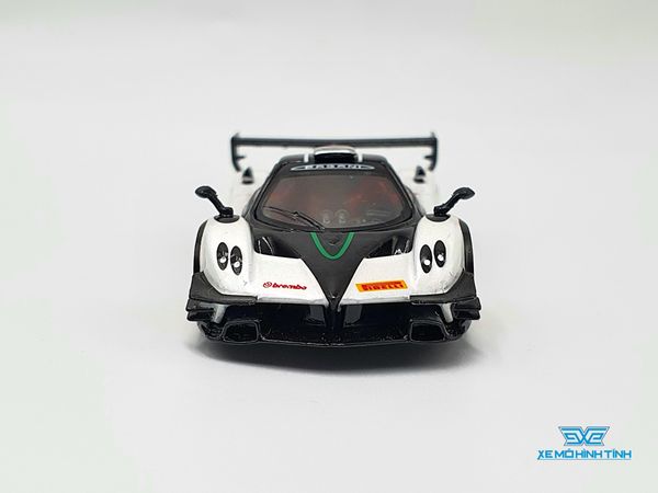 Xe Mô Hình Pagani Zonda Revolucion Bianco Benny 1:64 Tarmac Works ( Trắng )