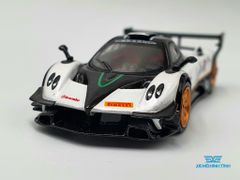 Xe Mô Hình Pagani Zonda Revolucion Bianco Benny 1:64 Tarmac Works ( Trắng )